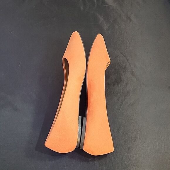 BRAND NEW CHARLES ALBERT SUEDE POINTED TOE SLIP-ON WOMEN"S FLAT SHOE - Picture 9 of 13